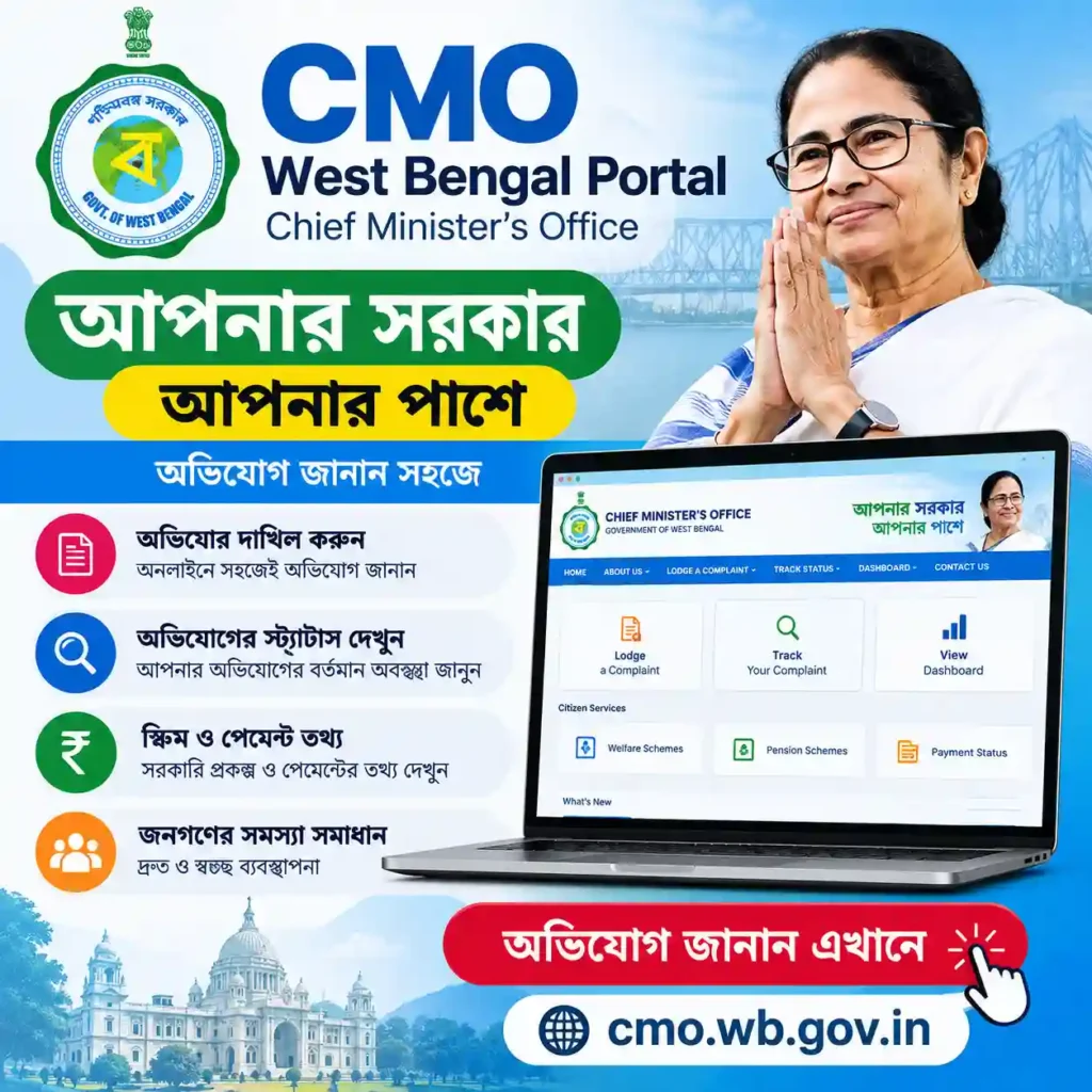 CMO West Bengal Complaint Portal