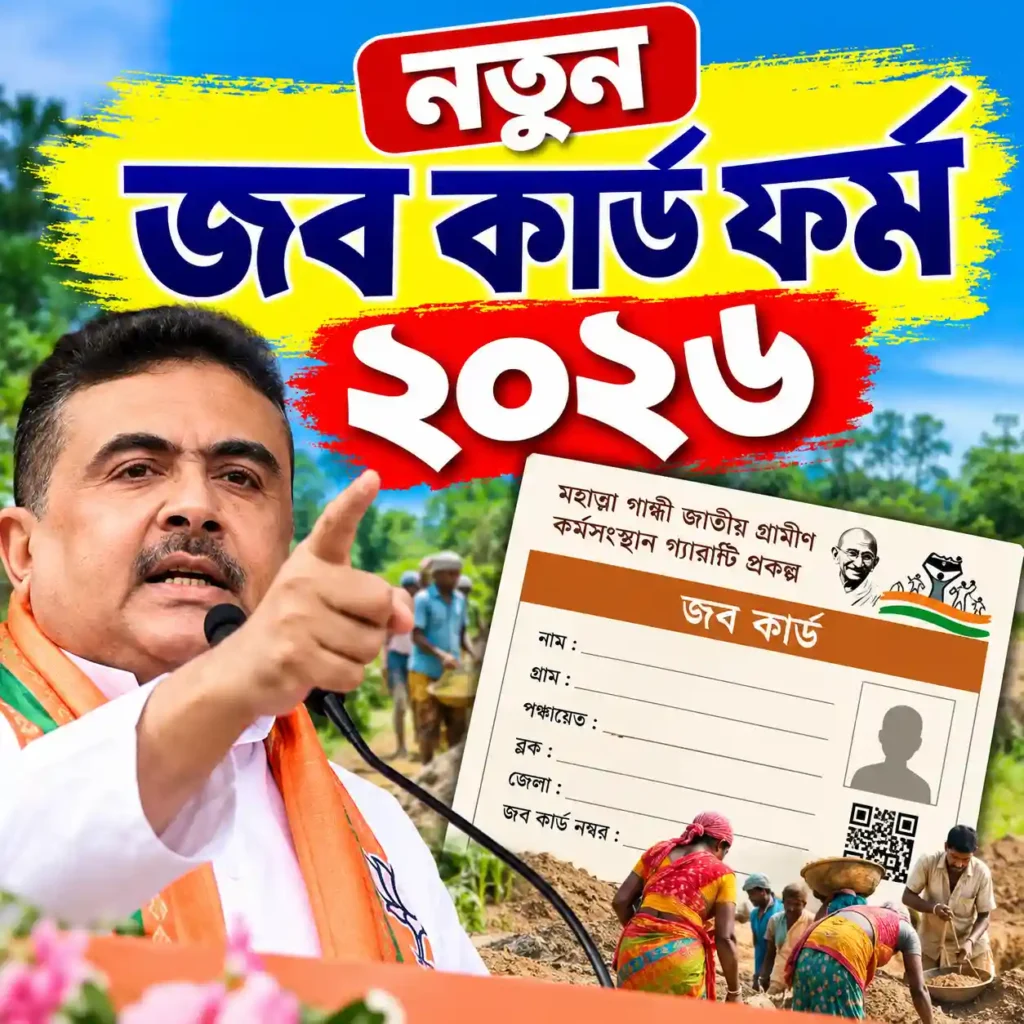 জব কার্ড ফর্ম ২০২৬-২০২৭। এখনই PDF ডাউনলোড